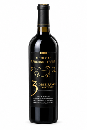 2023 Estate Merlot/Cabernet Franc Estate Eagle Foothills 1