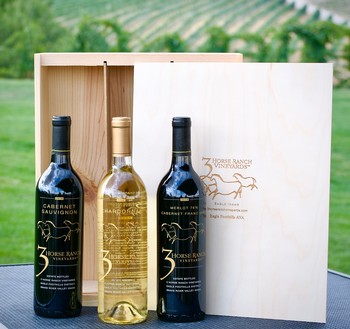 3 Bottle Box Set of our favorite wines 1