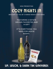 Send the Gift of 3 Horse Ranch Vineyards Jan. 2026